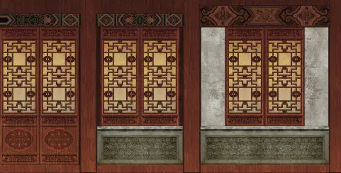 济源隔扇槛窗的基本构造和饰件